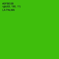 #3FBE0B - La Palma Color Image