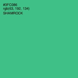 #3FC086 - Shamrock Color Image