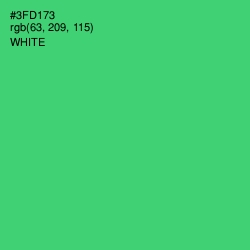 #3FD173 - Malachite Color Image