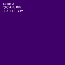#40006A - Scarlet Gum Color Image