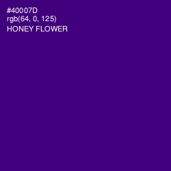 #40007D - Honey Flower Color Image