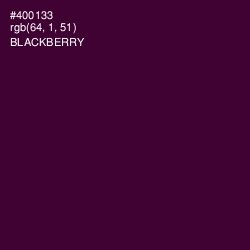 #400133 - Blackberry Color Image