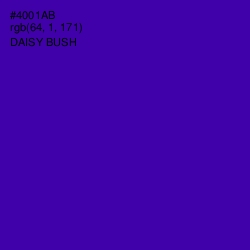 #4001AB - Daisy Bush Color Image