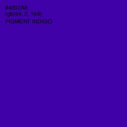 #4002A8 - Pigment Indigo Color Image