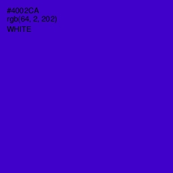 #4002CA - Purple Heart Color Image