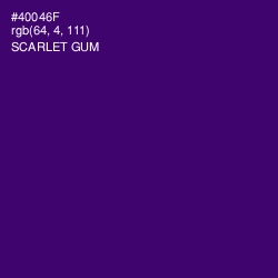 #40046F - Scarlet Gum Color Image
