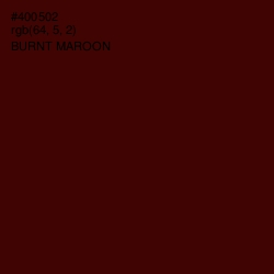 #400502 - Burnt Maroon Color Image