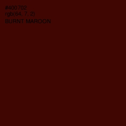 #400702 - Burnt Maroon Color Image