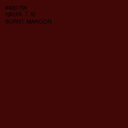 #400706 - Burnt Maroon Color Image