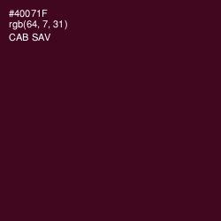 #40071F - Cab Sav Color Image