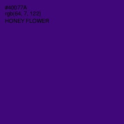 #40077A - Honey Flower Color Image