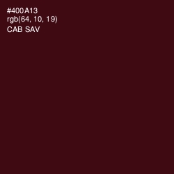 #400A13 - Cab Sav Color Image