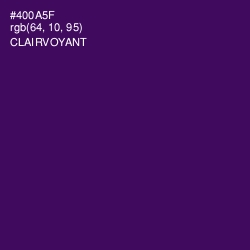 #400A5F - Clairvoyant Color Image