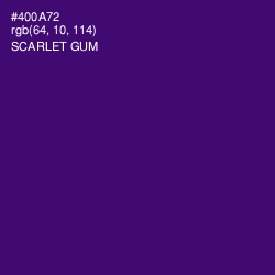 #400A72 - Scarlet Gum Color Image