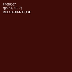 #400C07 - Bulgarian Rose Color Image