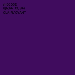 #400D5E - Clairvoyant Color Image