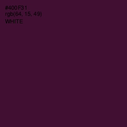 #400F31 - Blackberry Color Image