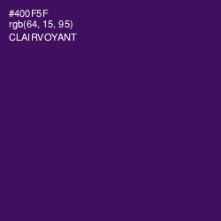#400F5F - Clairvoyant Color Image