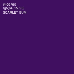 #400F60 - Scarlet Gum Color Image