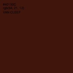 #40150C - Van Cleef Color Image