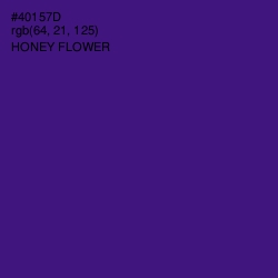 #40157D - Honey Flower Color Image