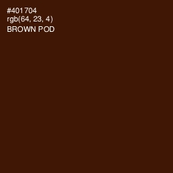 #401704 - Brown Pod Color Image