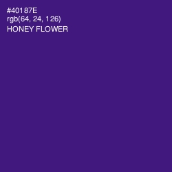 #40187E - Honey Flower Color Image