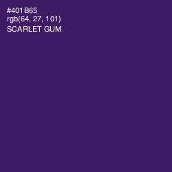 #401B65 - Scarlet Gum Color Image