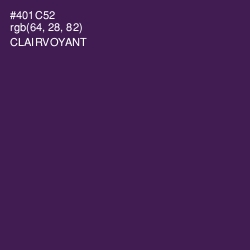 #401C52 - Clairvoyant Color Image
