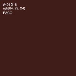 #401D18 - Paco Color Image