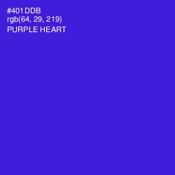 #401DDB - Purple Heart Color Image