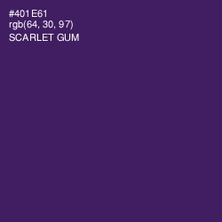 #401E61 - Scarlet Gum Color Image