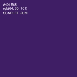 #401E65 - Scarlet Gum Color Image