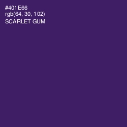#401E66 - Scarlet Gum Color Image