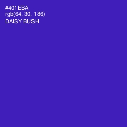 #401EBA - Daisy Bush Color Image