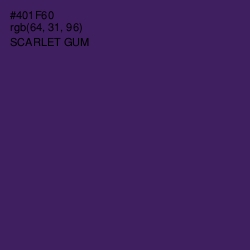 #401F60 - Scarlet Gum Color Image