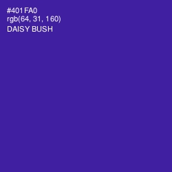 #401FA0 - Daisy Bush Color Image