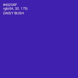 #4020AF - Daisy Bush Color Image