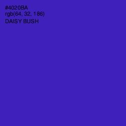 #4020BA - Daisy Bush Color Image