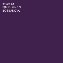 #40214D - Bossanova Color Image