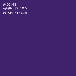 #40216B - Scarlet Gum Color Image