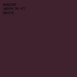 #40222F - Crater Brown Color Image