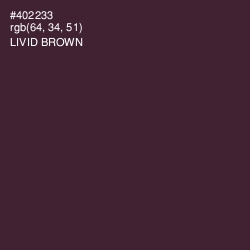 #402233 - Livid Brown Color Image