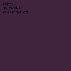 #40233D - Woody Brown Color Image