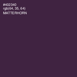 #402340 - Matterhorn Color Image
