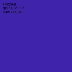 #4023AB - Daisy Bush Color Image