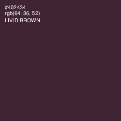 #402434 - Livid Brown Color Image