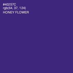 #40257C - Honey Flower Color Image