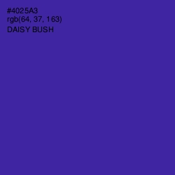 #4025A3 - Daisy Bush Color Image