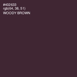 #402633 - Woody Brown Color Image